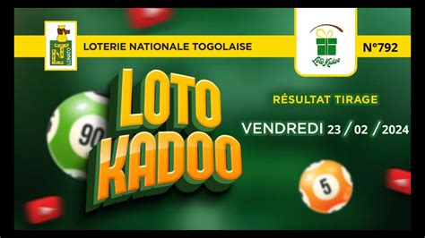 LOTO KADOO N°792 .